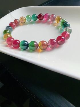 18.9g 8.2mm 碧玺手链