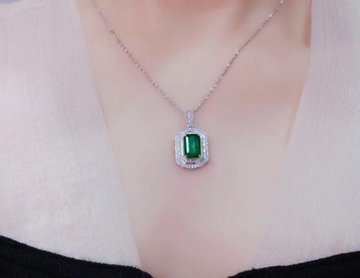 3.58ct 祖母绿吊坠 商品图4