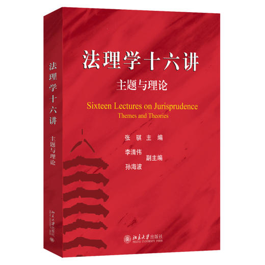 法理学十六讲：主题与理论 张骐 主编 北京大学出版社 商品图0