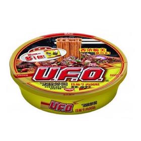 日清方便面UFO铁板牛肉炒面122g/碗
