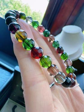 17.75g 7.5mm 碧玺手链