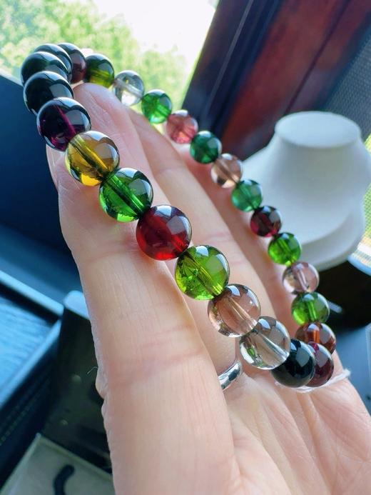 17.75g 7.5mm 碧玺手链 商品图0