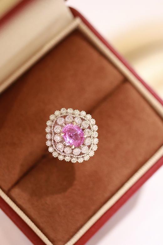 1.06ct 蓝宝石戒指 商品图1