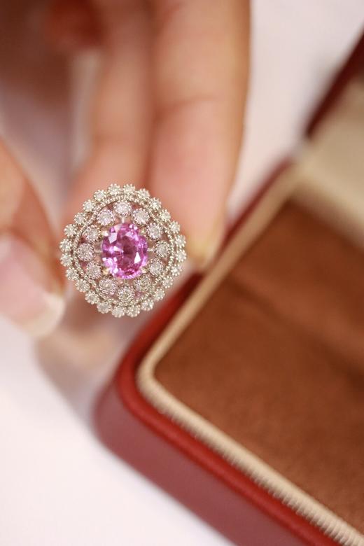 1.06ct 蓝宝石戒指 商品图7