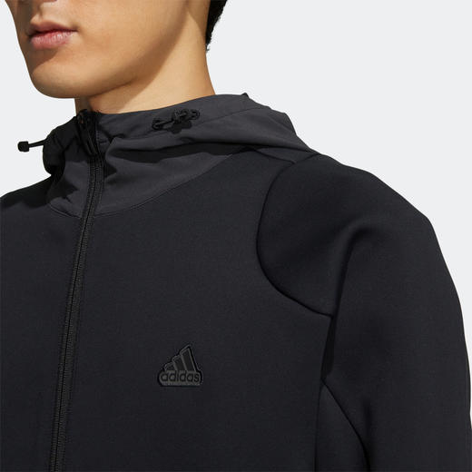 5折【自营】adidas/阿迪达斯  秋冬新款男子运动休闲连帽外套 HY5835 商品图2