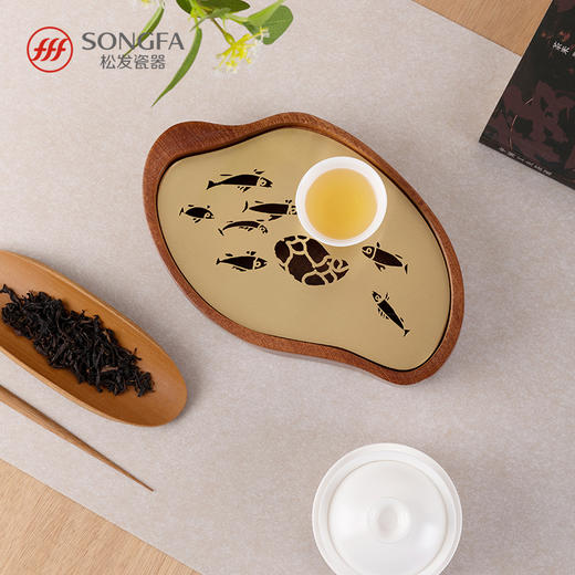 原木黄铜茶盘 商品图3