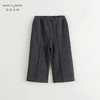 马克珍妮女童竖条分割运动阔腿裤儿童裤子2024年秋装新款241257 商品缩略图3
