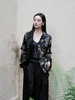 盛唐牡丹 |黑色真丝绡如意湖亭外套 商品缩略图2