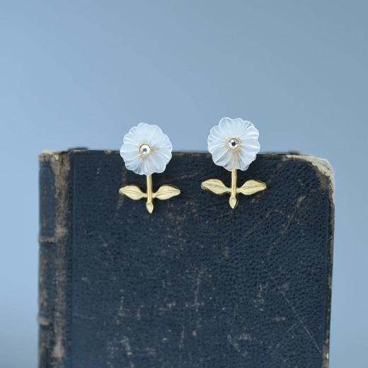 订购8周到｜Monshiro-dahlia-大丽花 耳环［日本设计师］ 商品图2