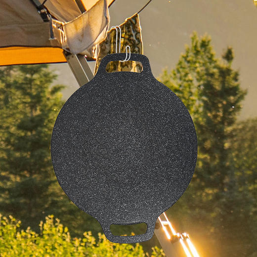 烤盘麦饭石电磁炉烤肉盘商用卡式炉烤盤烧烤盘韩式户外铁板烧铁板 商品图3