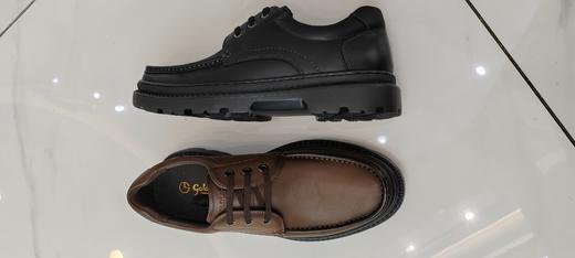 金利来皮鞋，都市休闲风格，采用磨砂牛皮，引领时尚潮流，轻质橡胶底，轻便舒适，缓震减压 商品图2