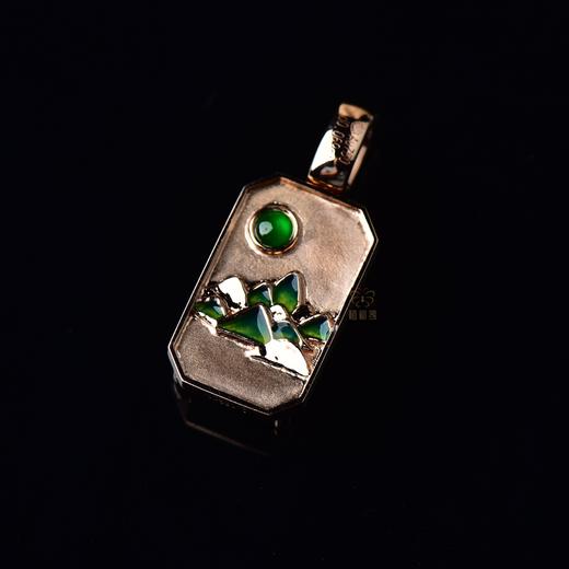 【承福】满绿无事牌挂坠-GZ12404066 商品图5