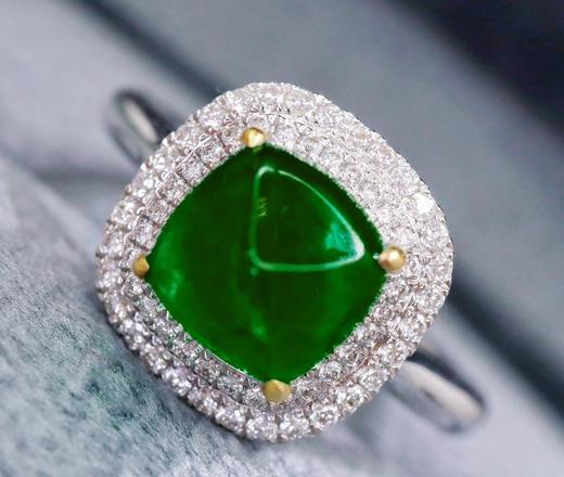 1.85ct 祖母绿戒指 商品图3