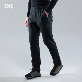 X-BIONIC 风岚中量软壳裤男 防泼水耐磨弹力防风户外徒步登山长裤24881