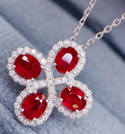 1.25ct 红宝石吊坠 商品图3