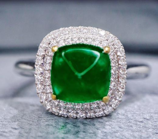 1.85ct 祖母绿戒指 商品图0