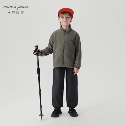 【三防】马克珍妮男女童户外早秋外套摇粒绒内胆三合一241770 商品图4