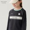 马克珍妮女童美式运动插肩长袖T恤儿童上衣2024年秋装新款241279 商品缩略图4