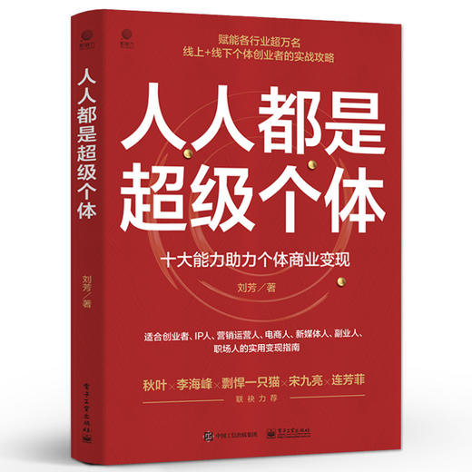 人人都是超级个体 十大能力助力个体商业变现 普通人打造个人品牌个体创业及私域流量变现全流程操作指导书籍 刘芳 著 商品图0