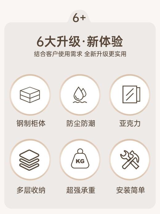 家用钢制书柜带门儿童书架落地多层客厅收纳柜卧室防尘置物储物柜(送货上门，需自行组装) 商品图7