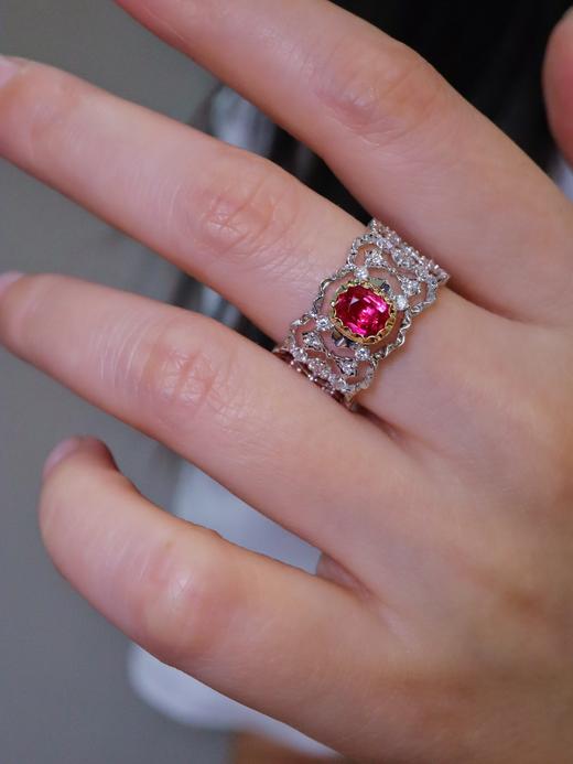 0.86ct 红宝石戒指 商品图5