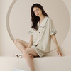 丁摩 【抗菌拉架棉】新款夏季短袖法式翻领纯棉女士睡衣休闲大方款4ZF-3189 商品缩略图3