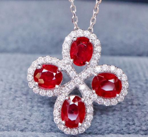 1.25ct 红宝石吊坠 商品图2