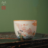 龙泉问鼎彩绘哥窑朔风杯（玄鹤献寿）（缺货） 商品缩略图0