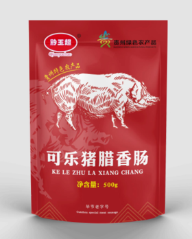 L可乐猪腊香肠500g