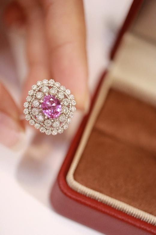 1.06ct 蓝宝石戒指 商品图8