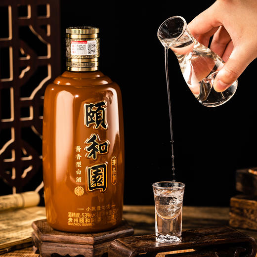 【大国酱香首席工匠大师亲调】铁盖·颐和园-珍品酒 多国驻华大使共同推荐 酱香型白酒 53%vol 商品图5
