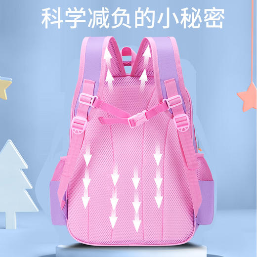 巴豆树女生儿童书包小学生可爱一二三四五六年级女防水幼儿园女孩书包开学季文具套装 商品图3
