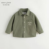 马克珍妮男童趣味小狗休闲外套儿童厚款衬衫2024年秋装新款241513 商品缩略图3