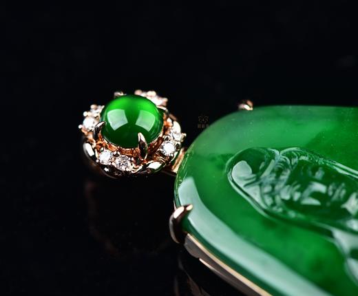 【慈悲】满绿观音挂坠-GZ2407023 商品图3