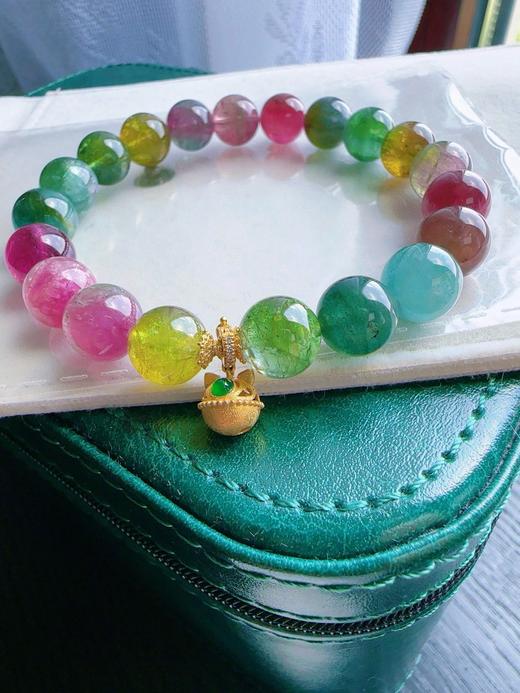 27.4g 9.4mm 碧玺手链 商品图1