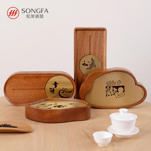 原木黄铜茶盘 商品图5