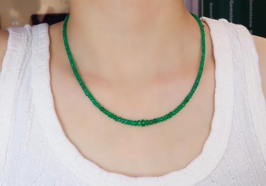 36.9ct 祖母绿项链 商品图4