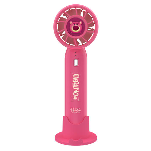 【3档大容量！不易断电】暑气难当，让我为你解热，草莓熊维尼与涡轮大风扇，瞬间让你感受清凉，这款Disney风扇还能随身携带，舒适凉爽怡人心！ 商品图3