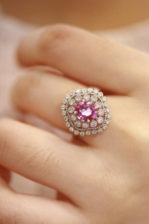 1.06ct 蓝宝石戒指 商品图5