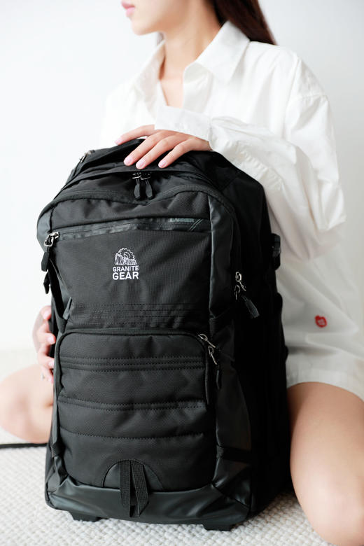 拉杆+双肩多功能。户外山系大容量17英寸登机箱行李箱背包A072960 商品图7