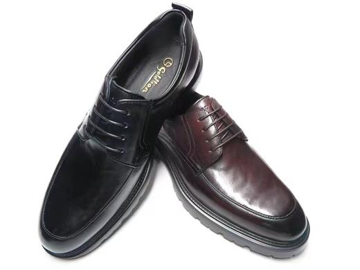 金利来皮鞋，商务正装款，简约大气，精选皱纹牛皮，久穿不易变形，发泡橡胶底，缓镇减压 商品图1