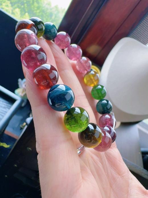 32.61g 10.4mm 碧玺手链 商品图0