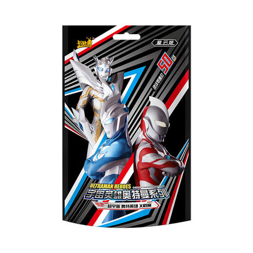 卡游  超宇宙 奥特英雄X档案 星云版 第3弹/5弹随机发单包 商品图0