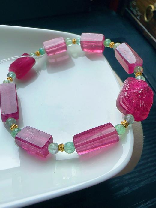 16.2g 原石碧玺手链 商品图0