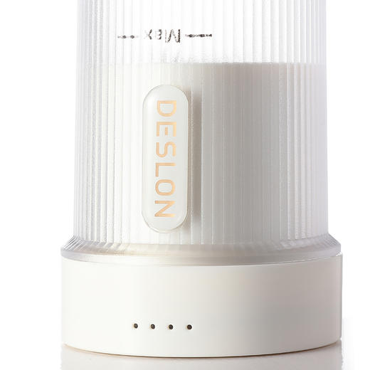 【自营】德世朗榨汁机家用小型便携水果电动榨汁杯果汁机迷你多功能炸果汁 纯白 商品图4