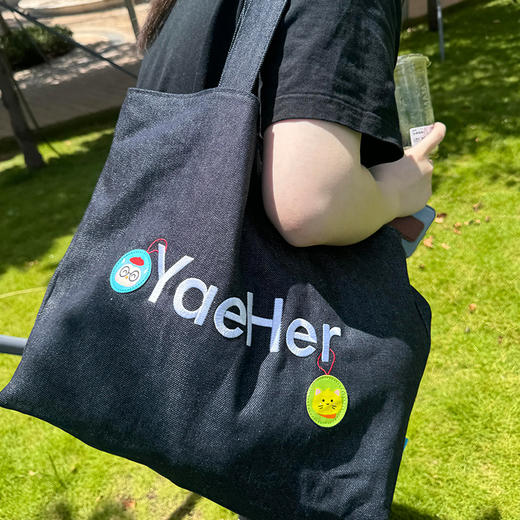 怡禾亲子牛仔包，大托特包+小水桶包 商品图2