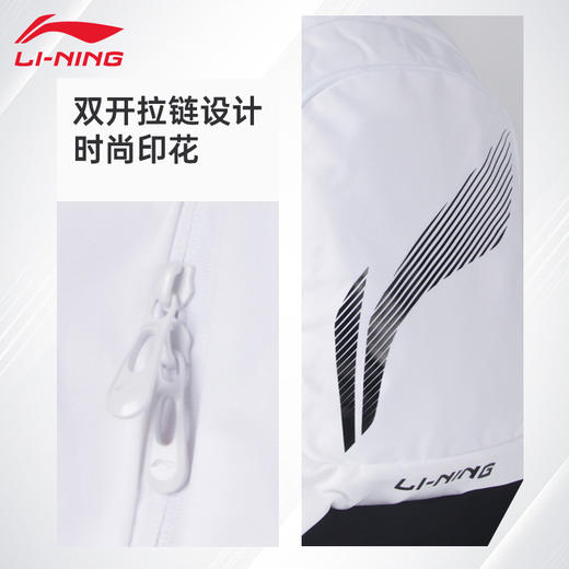 【双11大促进行中】李宁（LI-NING）羽毛球包双肩球拍包新款多功能 ABSU401 独立鞋仓羽毛球背包 商品图2