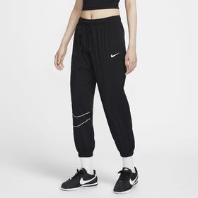 Nike/耐克大勾子夏季女裤运动梭织薄款速干收口小脚长裤HM9413-010