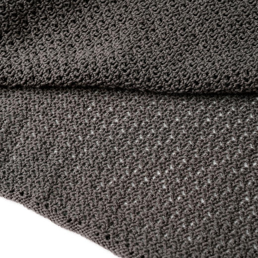 ROMI STUDIO“克制的性感”7针100%棉宽松镂空钩针针织开衫432W9030 商品图3