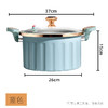 罗马假日珐琅微压锅家用大容量不粘锅多功能汤锅压力锅炖煮煲汤锅 商品缩略图2